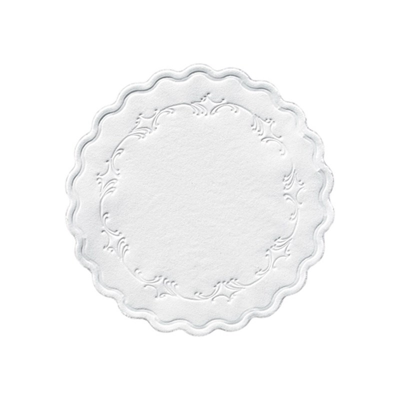 Tassendeckchen Duni weiß 9cm - 250 Stck